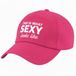 Bellatio Decorations Casquette de baseball / petje Fête du Roi - this is what sexy looks like - rose - fête à thème