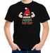 Bellatio Decorations kerst t-shirt voor jongens - Sterkste Gnoom - zwart - Kerst kabouter 104/110