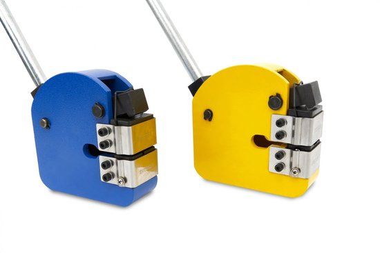 HBM 2-delige set strek- en stuikmachines met 63 mm extra diepe uitlading
