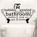 Merkloos Waterdichte Muurstickers voor Badkamer Decoratie