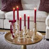 LOBERON Ironglow Kandelaar set van 6