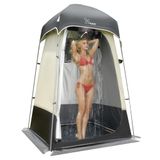 Outdoor Douche Tent Kleedkamer Privacy Draagbare Camping Shelters (Grijs)