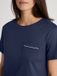 CALIDA Dames Pyjama S Katoen Navy/Wit