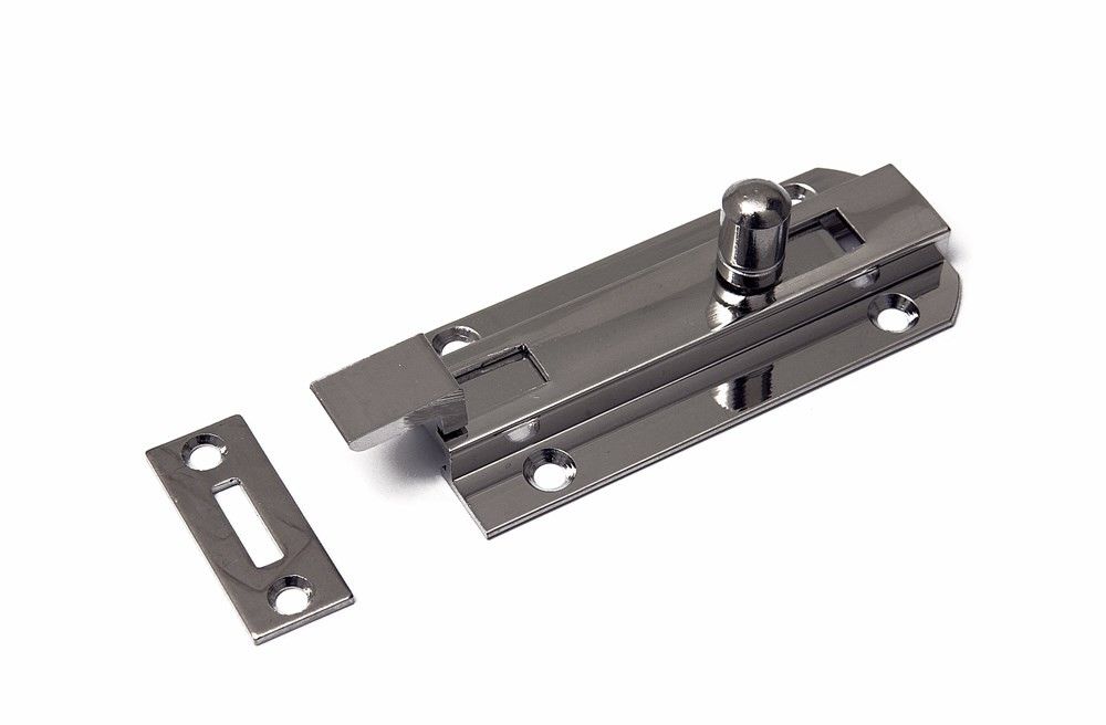 DX profielschuif gebogen nikkel 80 mm 1st