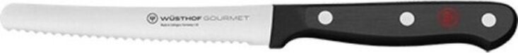 Wusthof Gourmet tomaten/broodmes - 12 cm - Zwart