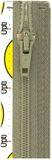 Opti Prym Ritssluiting Kunststof 6mm fijn Deelbaar Midden Grijs #004 65 cm