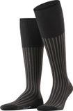 FALKE Shadow Kniekousen Heren Katoen Grijs Maat 43-44