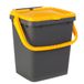Ecoplast Afvalemmer voor afvalscheiding, 35, van gerecycled kunststof, 1,2 l