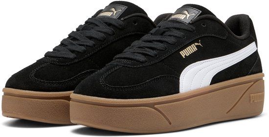 PUMA Club II Era Platform SD Wns Dames Sneakers - Puma Black-Puma White