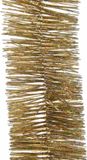 Decoris Kaemingk B.V. 2x Kerstboom folie slinger goud 270 cm