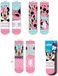 Disney Chaussettes Lot de 3 Minnie Rayé Coton/Lurex/Élasthanne Enfants 31/32