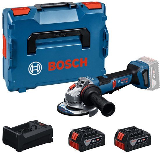 Bosch Professional PRO GWS 18V-11PS Accu haakse slijper 125mm 18V 5.0Ah in L-Boxx - 06019N4302
