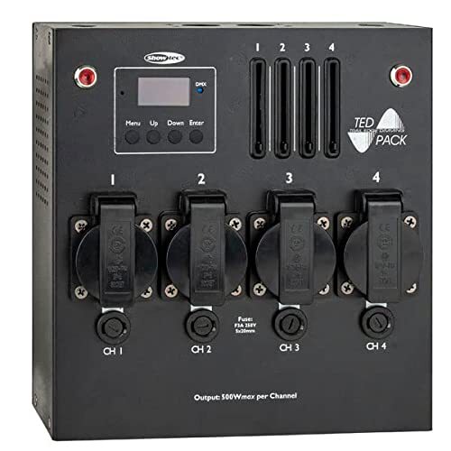 Showtec TED Pack LC 4-kanaals dimmer