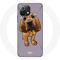 Maniacase Etui voor Xiaomi Mi 11 Lite bruin flaporen