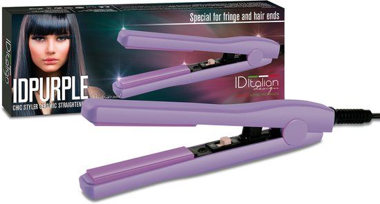ID Italian Professionele Mini Stijltang - Paars