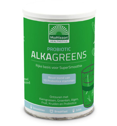 Mattisson Alkagreens poeder probiotica 300G