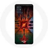 Maniacase Hoesje voor Samsung Galaxy A51 5G Stranger Things Seizoen 4 Poster Crews of the New Theory
