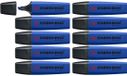 STABILO BOSS ORIGINAL Markeerstift Wildflower Ultramarijn blauw Doos 10 Stuks