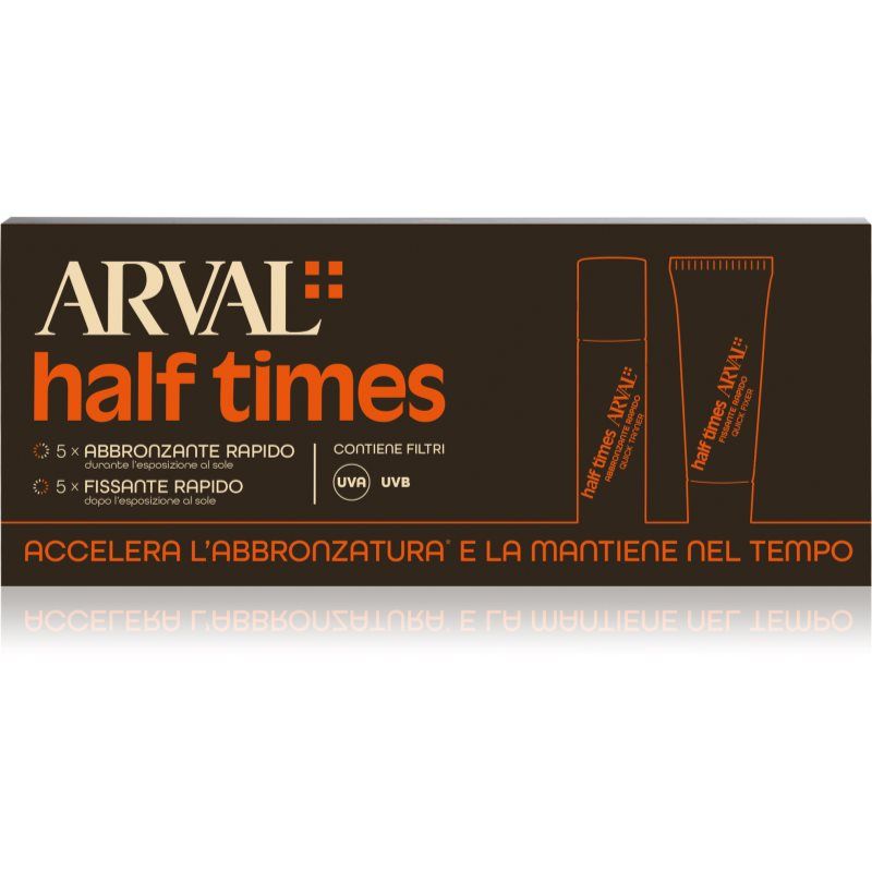 Arval Sun Half Times Quick Tanning Set 10ml