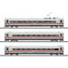 Märklin 43726 H0 3-delige set ICE 4 rijtuigen (vert) van de DB AG