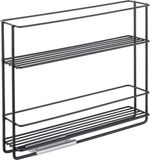Metaltex Uitschuifbaar Kruidenrek Zwart