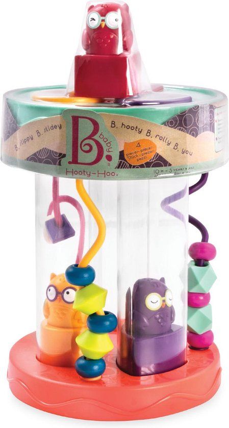 B Toys Hooty-Hoo Vormenstoof met Geluid - Multi - 10 maanden+