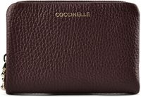 COCCINELLE Leren portemonnee C-Me Softy Wallet Berry donkerpaars