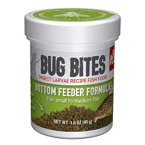 Fluval Bug Bites Bottom Feeder Fish Food, S-M, 45g