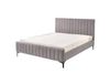 Lit en tissu gris 160 x 200cm