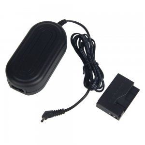 FOTGA Decode AC-adapter ACK-E6 voor Canon EOS 5D Mark II III 6D, 7D, 60D DSLR-camera's
