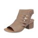 Rieker 64678, sandales bottes femme, beige, 37 EU