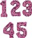 AMSCAN Minnie Mouse Number 2 Foil Balloon - 66 cm - Pink - Birthday