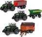 Wiky vehicles Tractor Met Aanhangwagen Metaal/kunststof 17 Cm