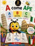 Mio Primo Alfabeto da Colorare: Libro da colorare e imparare l’alfabeto italiano per bambini dai 3 ai 7 anni