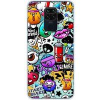 Xiaomi Redmi Note 9 Graffiti 2 Bedrukt siliconen hoesje
