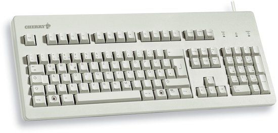 CHERRY G80-3000 Toetsenbord Universeel USB QWERTY Amerikaans Engels Grijs