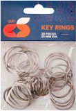 Colorations Sleutelhangers 25 mm, 30 stuks