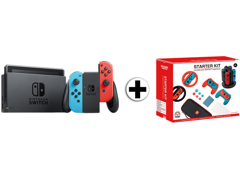 Nintendo Switch 32GB / zwart, blauw, rood / geen