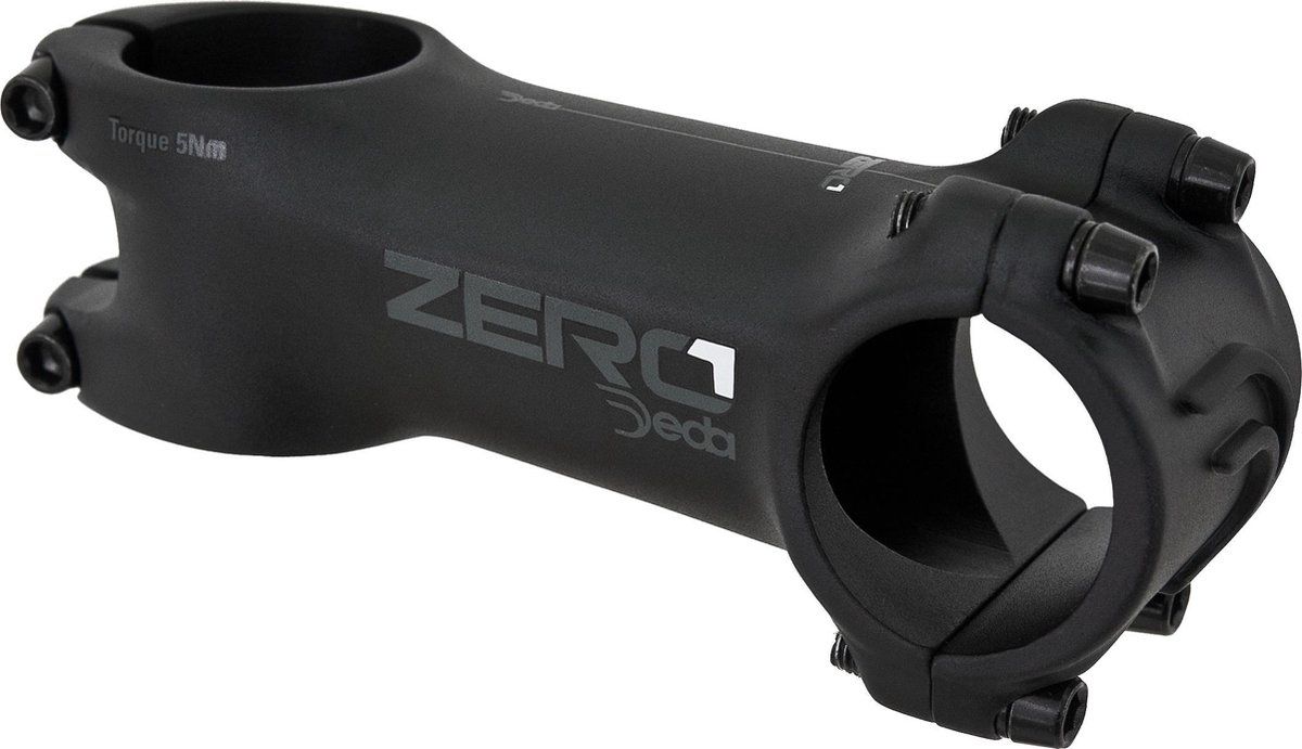 Deda Zero1 stuurpen - 80mm - Zwart