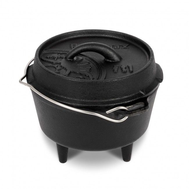 Petromax Dutch Oven FT1 - Gietijzer - 1.1L - Zwart