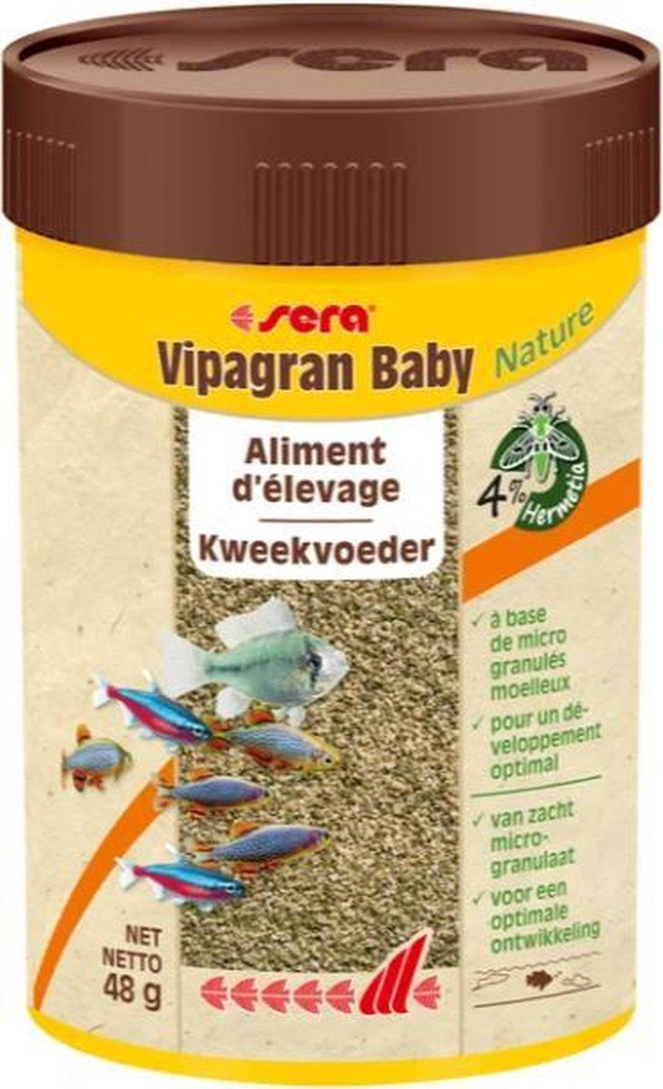 Sera Vipagran Baby 100ml - Vissenvoer