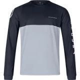 Endura Singletrack Core Printed LS Jersey Noir Gris