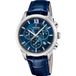 Festina F20041/2 Herenhorloge Analoog Leer Blauw Chronograaf 10 ATM