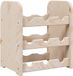vidaXL Wijnrek - 33x25x37 cm - Massief Grenenhout