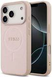 Guess Saffiano Classic Logo Magsafe Case voor iPhone 17 Pro
