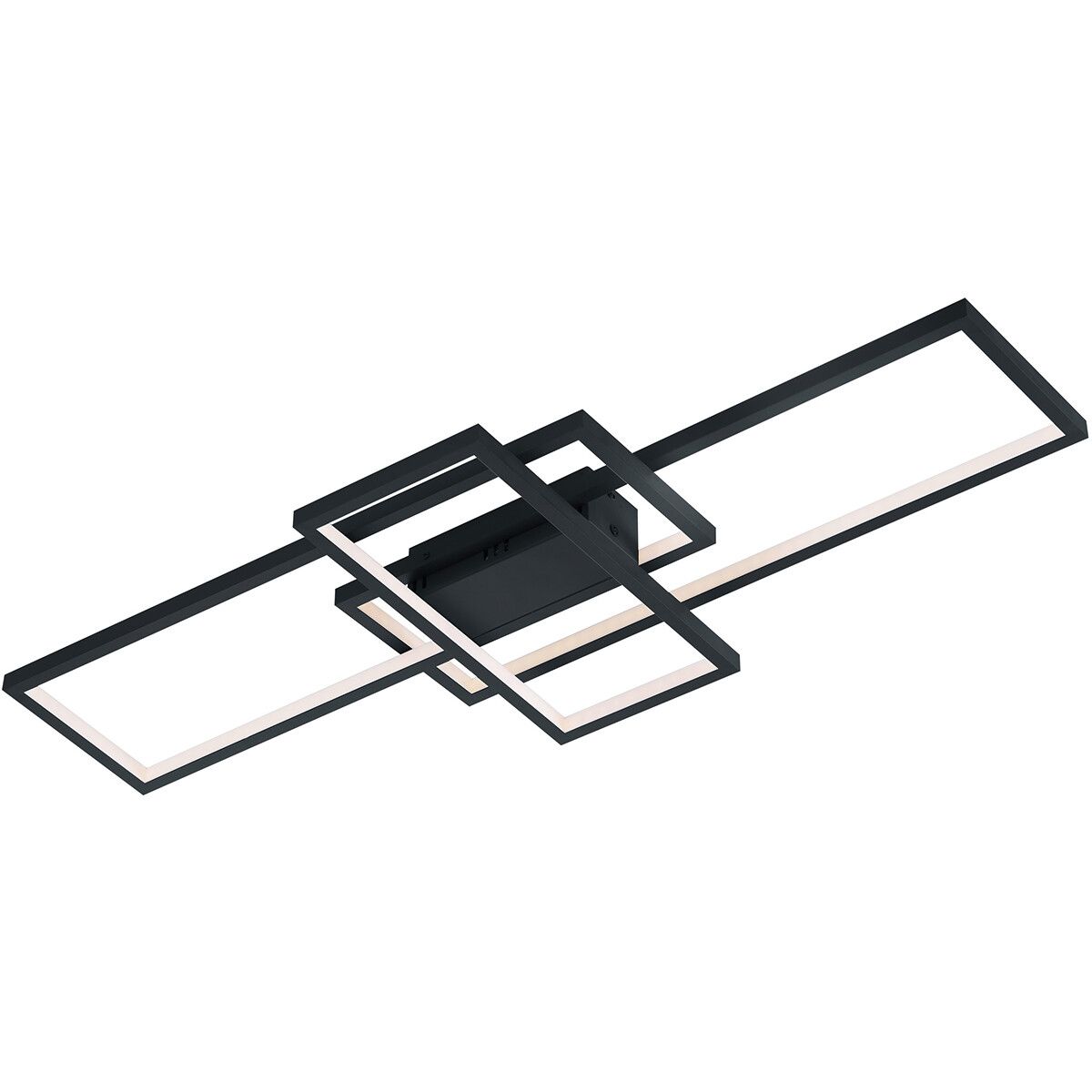 BES LED Trion Tiagi Plafondlamp - 36W - RGBW - Antraciet