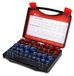 Kit de 52 pièces pour tests de câbles, avec une boîte de rangement en aluminium pour une utilisation facile
