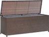 vidaXL Tuinbox 120x50x60 cm poly rattan bruin
