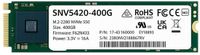 Synology SNV5420-400G internal solid state drive 400 GB M.2 PCI Express 3.0 NVMe