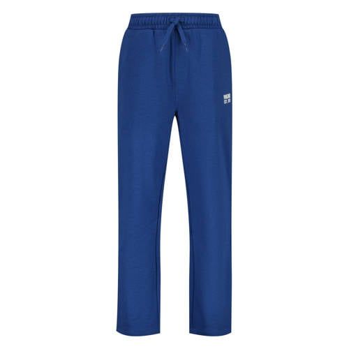 Vingino sweat relaxed fit joggingbroek met tekst - blauw